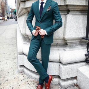 3 Piece Men's Suit Groom Tuxedos Wedding Suit Coat Pant For Prom Party Dinner Night Customize Options Available SG/G