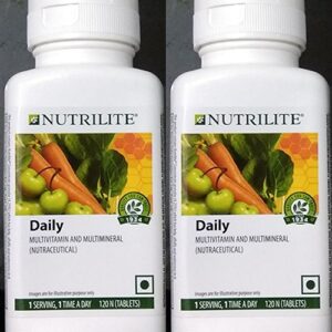 Amway Nutrilite Daily - 120 Tablets (Pack Of 2)