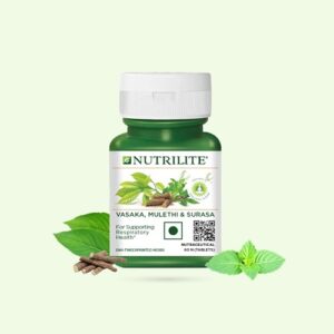 Amway Nutrilite Vasaka, Mulethi & Surasa Tablets 60tab