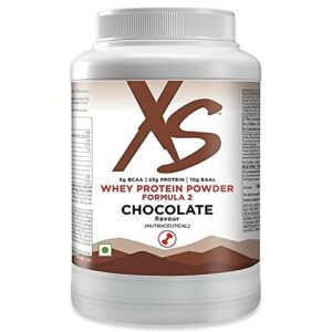 Amway Xs Whey Protein Powder 33% Extra (750 Gm+250 GM, Chocolate)